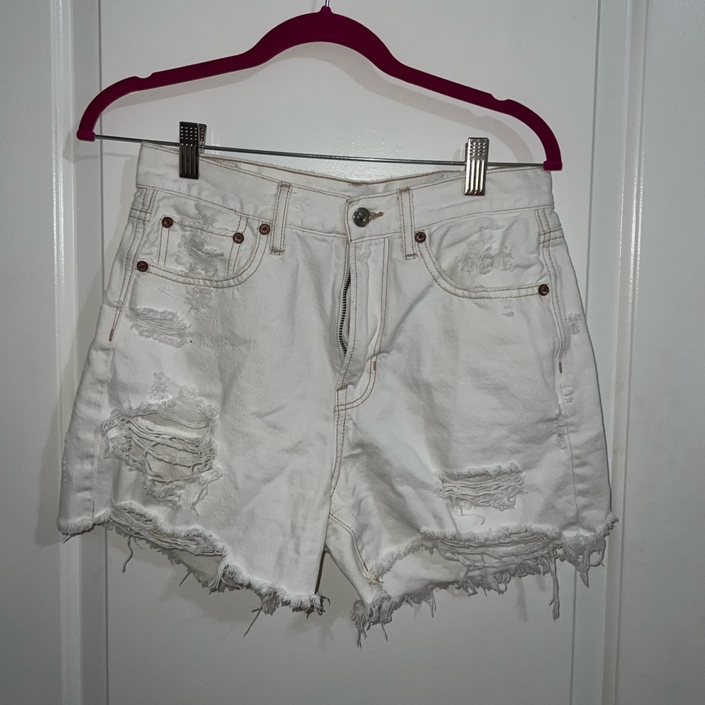American Eagle High Rise Denim Jean Shorts